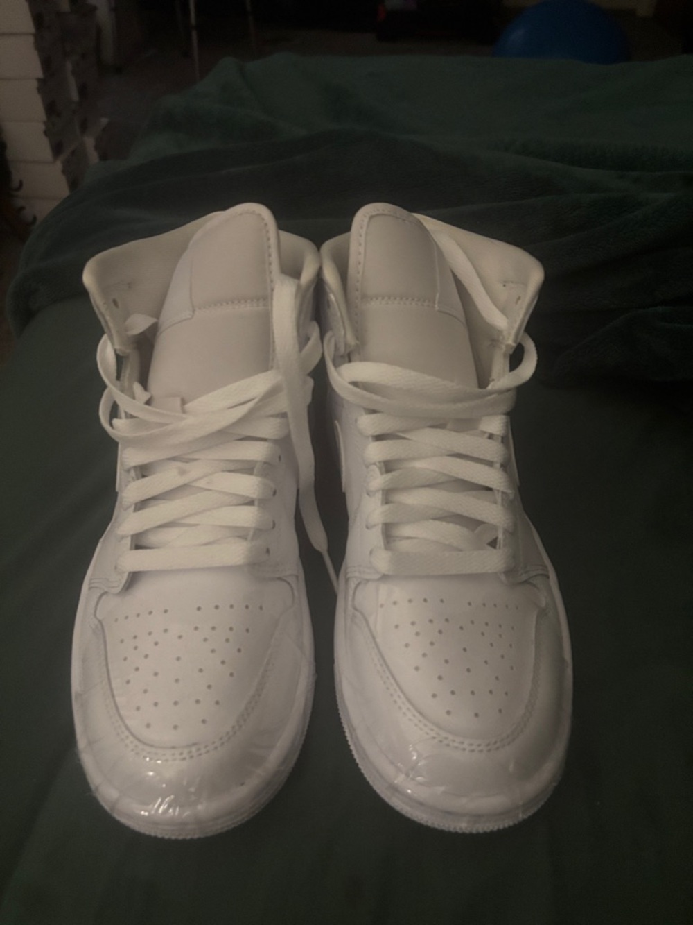 Nike White High-Top Women's Sneakers
All sneakers kept in plastic containers